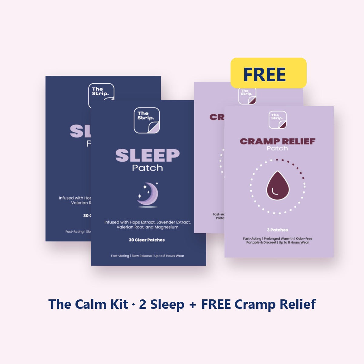 The Calm Kit: 2 Sleep + FREE Cramp Relief